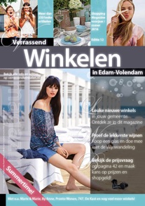 Verrassend Winkelen Edam-Volendam voorjaar-zomer2016 cover